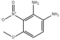 1,2-Benzenediamine, 4-methoxy-3-nitro- 结构式