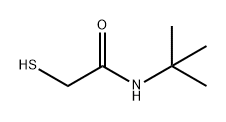 Acetamide, N-(1,1-dimethylethyl)-2-mercapto- 结构式