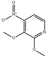 Pyridine, 2,3-dimethoxy-4-nitro- 结构式