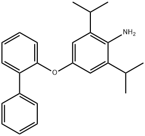 Benzenamine, 4-([1,1'-biphenyl]-2-yloxy)-2,6-bis(1-methylethyl)- 结构式