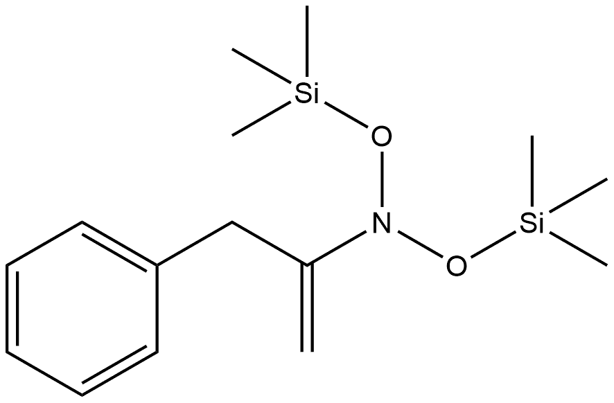 Benzeneethanamine, α-methylene-N,N-bis[(trimethylsilyl)oxy]- 结构式