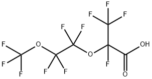 全氟-2-甲基-3,6-二氧杂庚酸 氟聚合物聚合分散剂 结构式