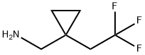 (1-(2,2,2-三氟乙基)环丙基)甲胺 结构式