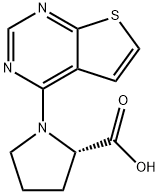 Thieno[2,3-d]pyrimidin-4-ylproline