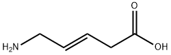 3-Pentenoic acid, 5-amino-, (3E)- 结构式