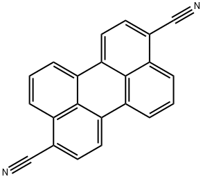 3,9-Perylenedicarbonitrile 结构式