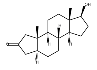 Dicyclopenta[a,f]naphthalen-2(1H)-one, tetradecahydro-6-hydroxy-3a,5a-dimethyl-, (3aS,3bS,5aS,6S,8aS,8bR,10aS)- 结构式