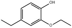 Phenol, 2-ethoxy-4-ethyl- 结构式