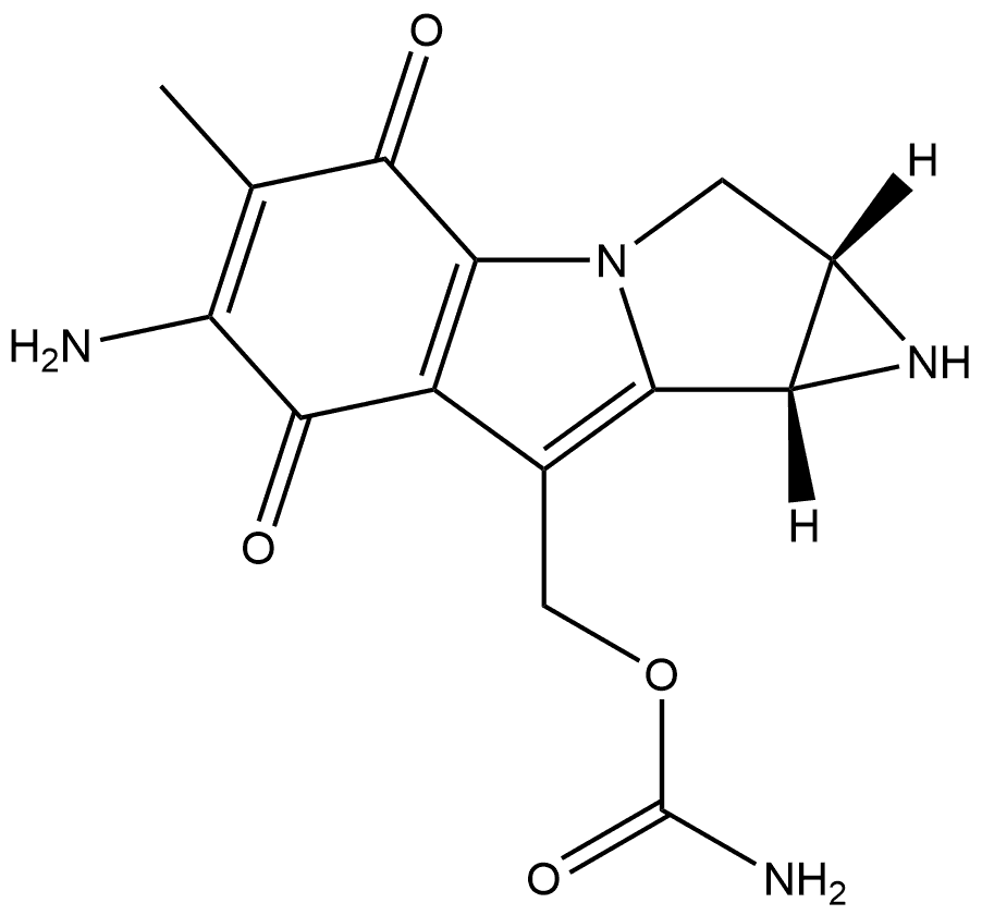 丝裂霉素杂质3 结构式