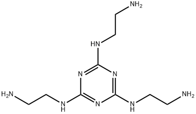 1,3,5-Triazine-2,4,6-triamine, N2,N4,N6-tris(2-aminoethyl)- 结构式