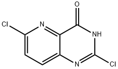 2,6-二氯吡啶并[3,2-D]嘧啶-4(3H)-酮 结构式