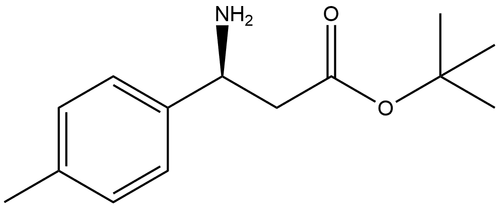 Benzenepropanoic acid, -amino-4-methyl-, 1,1-dimethylethyl ester, (S)- 结构式