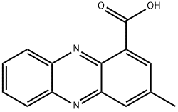 1-Phenazinecarboxylic acid, 3-methyl- 结构式