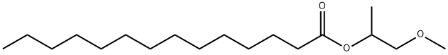 肉豆蔻苷-1-甲氧基-2-丙基酯 结构式