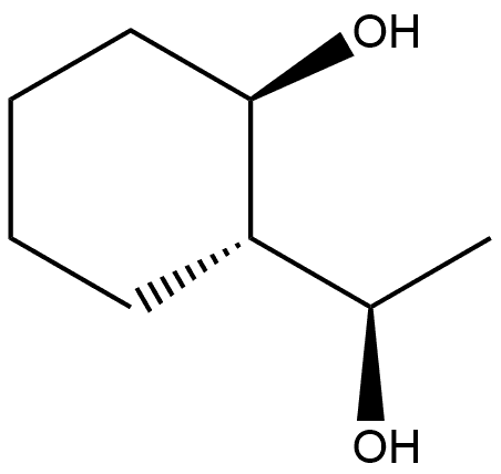 rel-(αR,1S,2R)-2-Hydroxy-α-methylcyclohexanemethanol 结构式