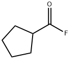 Cyclopentanecarbonyl fluoride 结构式