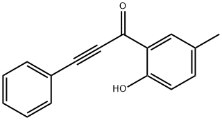 2-Propyn-1-one, 1-(2-hydroxy-5-methylphenyl)-3-phenyl- 结构式