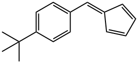 Benzene, 1-(2,4-cyclopentadien-1-ylidenemethyl)-4-(1,1-dimethylethyl)- 结构式