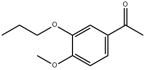 1-(4-甲氧基-3-丙氧基苯基)乙-1-酮 结构式