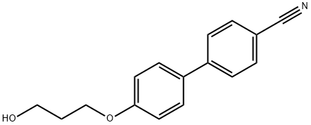 [1,1'-Biphenyl]-4-carbonitrile, 4'-(3-hydroxypropoxy)- 结构式