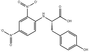 2,4-二硝基苯-L-酪氨酸 结构式