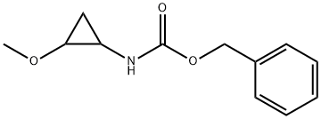 Carbamic acid, N-(2-methoxycyclopropyl)-, phenylmethyl ester 结构式