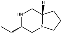 (3S,8AS)-3-ETHYLOCTAHYDROPYRROLO[1,2-A]PYRAZINE 结构式