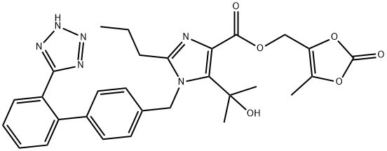 奥美沙坦酯杂质 结构式