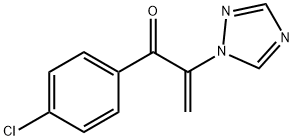 1-(4-CHLOROPHENYL)-2-(1,2,4-TRIAZOL-1-YL)PROP-2-EN-1-ONE 结构式