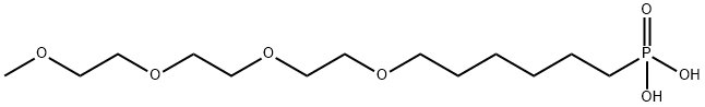 Phosphonic acid, P-7,10,13,16-tetraoxaheptadec-1-yl- 结构式
