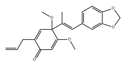 山蒟素D 结构式