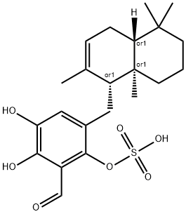 Siphonodictyal C 结构式