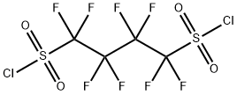 1,1,2,2,3,3,4,4-八氟丁烷-1,4-二磺酰氯 结构式