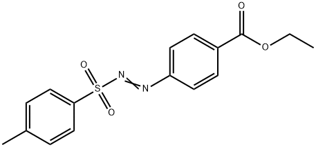 Benzoic acid, 4-[2-[(4-methylphenyl)sulfonyl]diazenyl]-, ethyl ester 结构式
