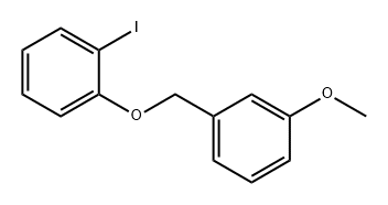 Benzene, 1-iodo-2-[(3-methoxyphenyl)methoxy]- 结构式