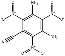 Benzonitrile, 3,5-diamino-2,4,6-trinitro- 结构式