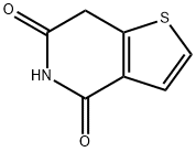 噻吩并[3,2-C]吡啶-4,6(5H,7H)-二酮 结构式