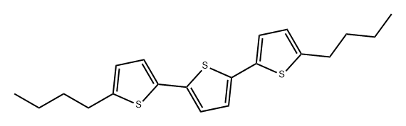 2,2':5',2''-Terthiophene, 5,5''-dibutyl- 结构式