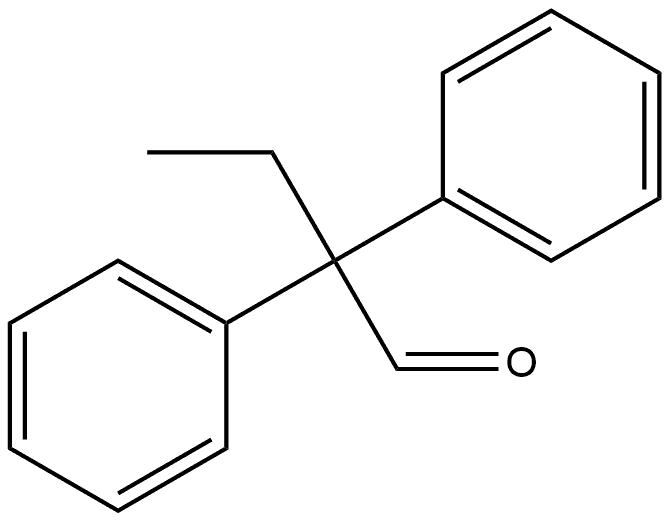 Benzeneacetaldehyde, α-ethyl-α-phenyl- 结构式