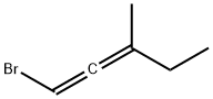 1,2-Pentadiene, 1-bromo-3-methyl- 结构式