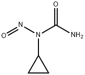 Urea, N-cyclopropyl-N-nitroso- 结构式