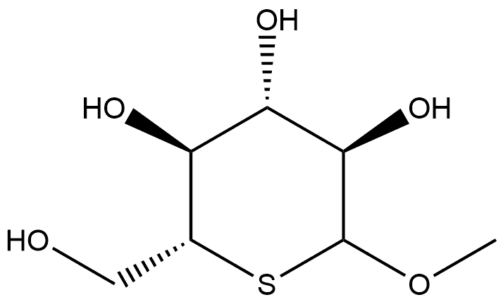 Glucopyranoside, methyl 5-thio-, D- (8CI) 结构式