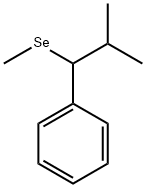 Benzene, [2-methyl-1-(methylseleno)propyl]- 结构式