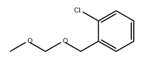 Benzene, 1-chloro-2-[(methoxymethoxy)methyl]- 结构式