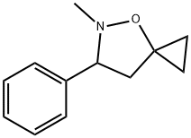 5-Methyl-6-phenyl-4-oxa-5-azaspiro[2.4]heptane 结构式