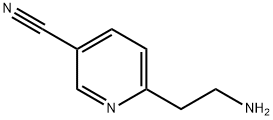 6-(2-Aminoethyl)nicotinonitrile 结构式