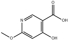 4-羟基-6-甲氧基烟酸 结构式