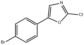 5-(4-溴苯基)-2-氯唑 结构式