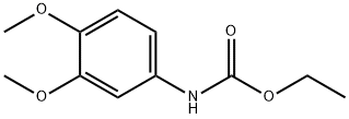 Carbamic acid, N-(3,4-dimethoxyphenyl)-, ethyl ester 结构式