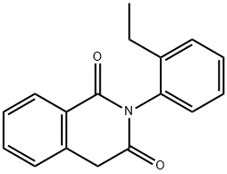 2-(2-Ethylphenyl)isoquinoline-1,3(2H,4H)-dione 结构式